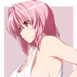 This is a pixiv picture whose title is タンクトップ幽々子様.