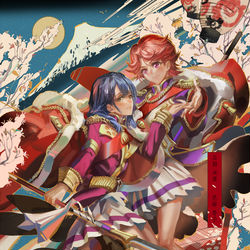 This is a pixiv picture whose title is 花道.