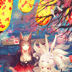 This is a pixiv picture whose title is 2019.