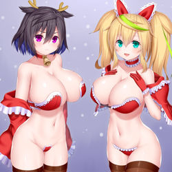 This is a pixiv picture whose title is 2019年初投稿.