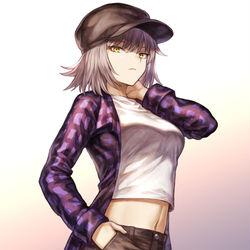 This is a pixiv picture whose title is ファッションモデル「邪ンヌさん」.
