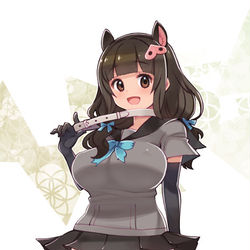This is a pixiv picture whose title is イノシシ似であけおめ.
