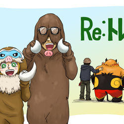 This is a pixiv picture whose title is 亥年なので….