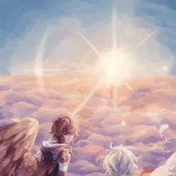 This is a pixiv picture whose title is 空あつめIII.