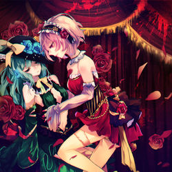 This is a pixiv picture whose title is 狂依存症のフィロソフィー.