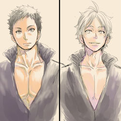 This is a pixiv picture whose title is HQ大菅ログ２.