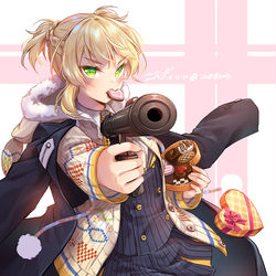 This is a pixiv picture whose title is 少女前线 MkII.