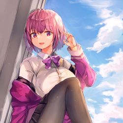 This is a pixiv picture whose title is 新条アカネ.
