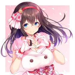 This is a pixiv picture whose title is デイバイデイプレゼントな文香.