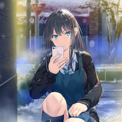 This is a pixiv picture whose title is 渋谷凛ちゃん.