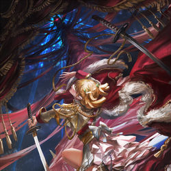 This is a pixiv picture whose title is 再演终止.