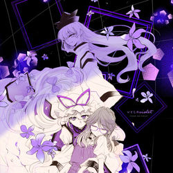This is a pixiv picture whose title is 【C95新刊③】いとしのvioletサンプル.