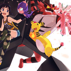 This is a pixiv picture whose title is ウルトラサンクリア記念.