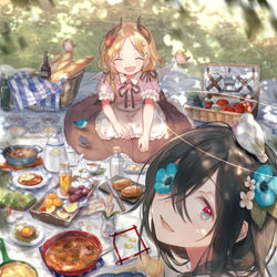 This is a pixiv picture whose title is ごはん.