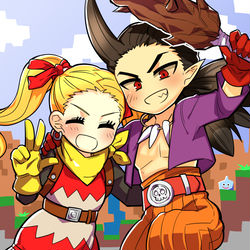 This is a pixiv picture whose title is DQB2らくがき.