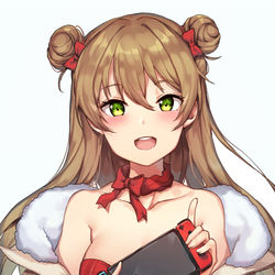 This is a pixiv picture whose title is メリークリ！.