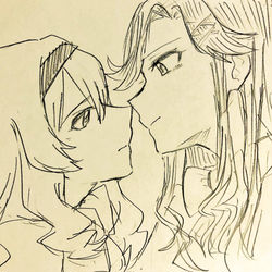 This is a pixiv picture whose title is 真矢クロ.