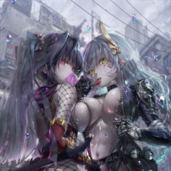 This is a pixiv picture whose title is 标题：985策划吃屎吧.