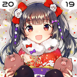 This is a pixiv picture whose title is 賀.