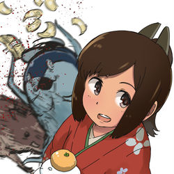 This is a pixiv picture whose title is 描き初め.