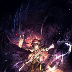 This is a pixiv picture whose title is メギド７２.