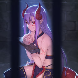 This is a pixiv picture whose title is 罪状　酒の呑み逃げ.