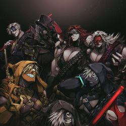 This is a pixiv picture whose title is 13だョ！全員集合.