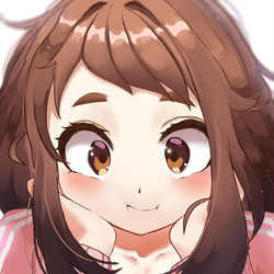 This is a pixiv picture whose title is 麗日お茶子.