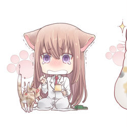 This is a pixiv picture whose title is ぜろぬこ.
