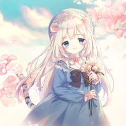 This is a pixiv picture whose title is ❀.