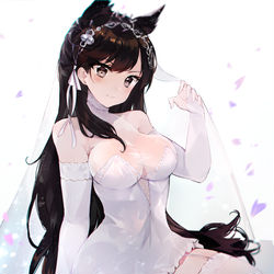 This is a pixiv picture whose title is white promise.