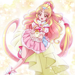 This is a pixiv picture whose title is キュアトゥモロー.