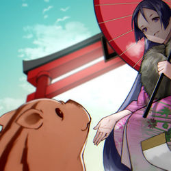 This is a pixiv picture whose title is 無題.
