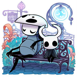 This is a pixiv picture whose title is HollowKnight らくがき詰め.