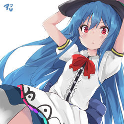 This is a pixiv picture whose title is 天子ちゃん.