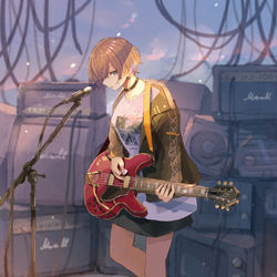 This is a pixiv picture whose title is Aurora.