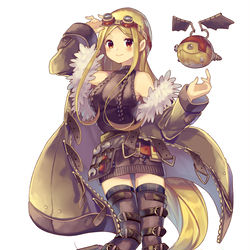 This is a pixiv picture whose title is 見習い魔動機技師.