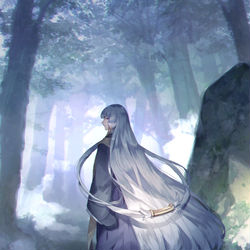 This is a pixiv picture whose title is 夕霧立てば　宴の支度.