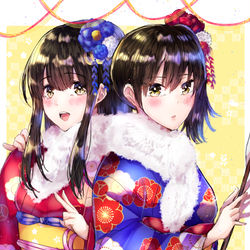 This is a pixiv picture whose title is 2019.