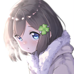 This is a pixiv picture whose title is 吐息.