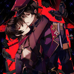 This is a pixiv picture whose title is 鸦.