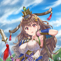 This is a pixiv picture whose title is 「三国志乱舞」于禁.