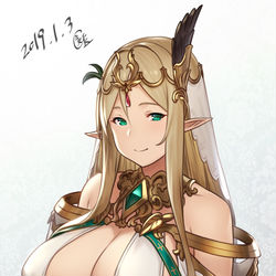 This is a pixiv picture whose title is ニューイヤーエルフ.