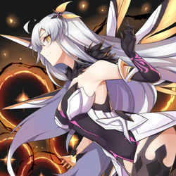 This is a pixiv picture whose title is 空之律者.
