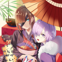 This is a pixiv picture whose title is あけおめ2019.