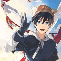This is a pixiv picture whose title is 明けましておめでとう.