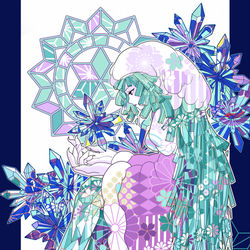 This is a pixiv picture whose title is グラシエール.