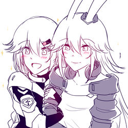 This is a pixiv picture whose title is Watching TV.