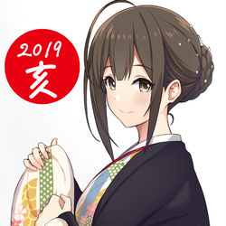 This is a pixiv picture whose title is 新年.