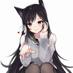 This is a pixiv picture whose title is 愛宕.